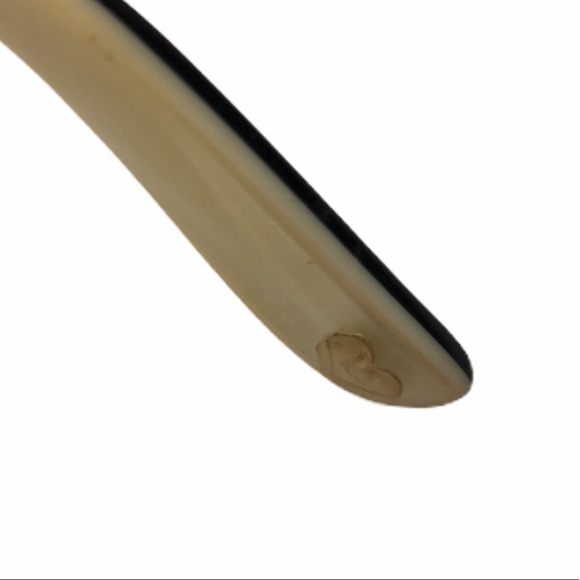 BEBE Le Hot Back in Black Frames Black / Cream - Picture 5 of 8